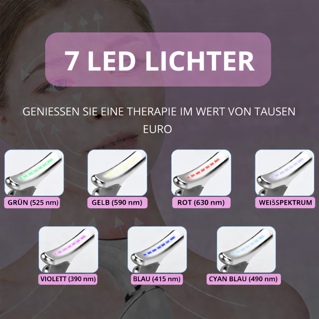 Bairic - Straffendes LED-Gesichtsmassagegerät